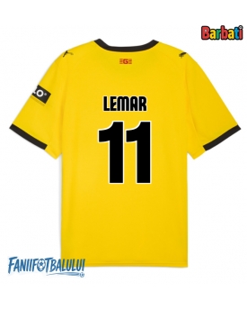 Girona Thomas Lemar #11 Tricou Fotbal Replică 2025-26 Barbati Deplasare